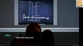 My New Family 181 Featuring Redhead Teen In 3D Cartoon.