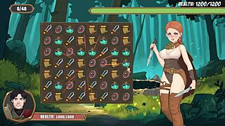 otakus rage porn game part1 waking up to big tits