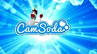 Teen 18+ struggles to fit massive black cock in her tiny mouth and pussy on camsoda