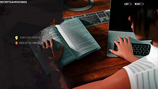 busty lara croft deepthroats huge bbc at glory hole in 3d hentai game.