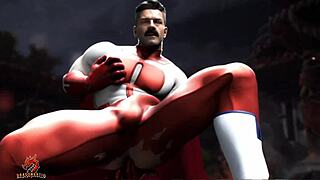 Invincible Gay Compilation With Suggestive Scenes Of Male Intimacy