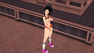 Watch momo yaoyorozu moan in orgasmic 3d hentai action!