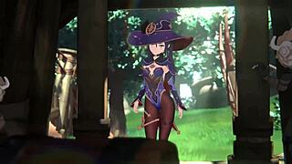 Genshin impact 3d hentai with pregnant character cumming hard!