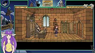 witch trainer silver tempts with big tits in college.