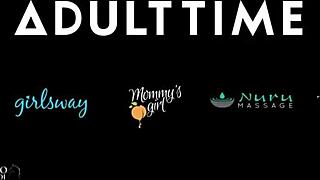 Remaja Panas Urus Batang Tua Dengan Mahir