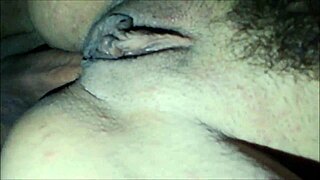 Mature amateur bent over in doggystyle anal assfucking with creampie