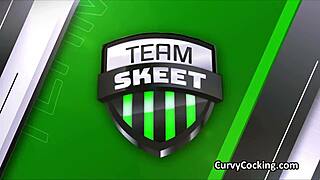 Is this risky blowjob while watching football too hot to handle?