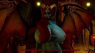 Dangerous Pact Unfolds in 3D Cartoon Monster Scene