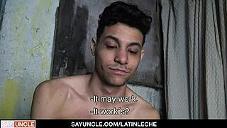 Argentinian Danny Turns Construction Into Hot Blowjob - Latin Leche