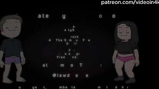 soft gf lewdfroggo animation ai upscaled version