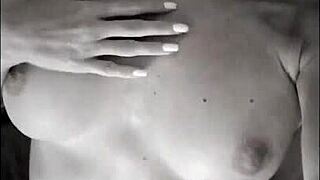 sexy milf slut flashing her nude body in public outdoor snaps