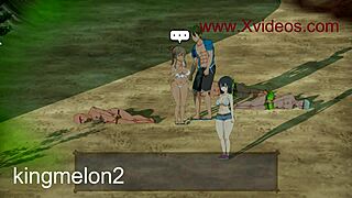 Watch this hentai game Mad Island part 5 with intense pussy action