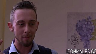 Brandon Wilde's big dick penetrates Calvin Banks' ass hard