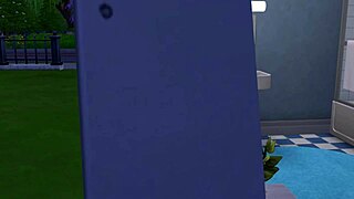 stepmom's mouth gets messy in wild cartoon action!