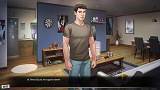 Anime Teacher Busty Cartoon Lesson