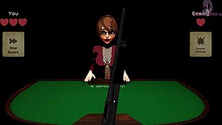 Whoa, this fat big tits cartoon babe rocks a 3D blowbang!