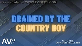 country boy alpha dominates faggot in gay public cuckold story