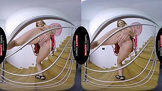 realitylovers freaked out ladybug vr blonde small tits cowgirl riding