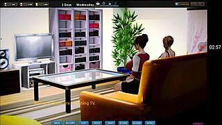 Mind control and family affairs in anime-style porn game