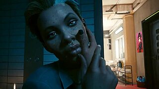 Alex Laguna Bend Sex Scene In Cyberpunk 2077!