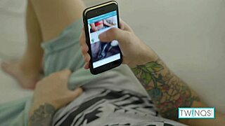 Blonde twink Noah bent over for rough pounding. His fit body takes a monster cock with ease.