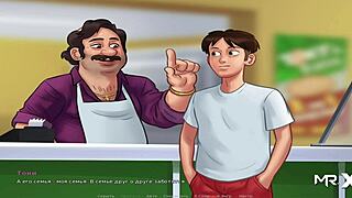 I need to make more moneys in Summertime Saga ep 1 46, earning cash in dis anime cartoon.