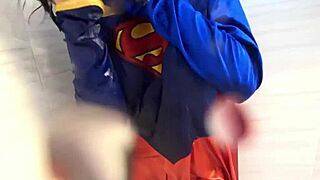 Supergirl Saves The Day And Receives A Orgasm