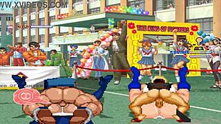 brian battler and kim dong hwan meet power girl and raven in hentai mugen