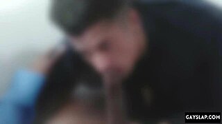 Hot Black Gay Sex with Muscular French Stud