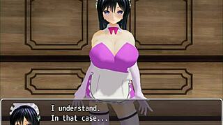 girl b hero shayna in part 19 anime scenes