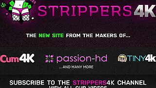 Petite Brunette Earns Cum Slut Badge Hard