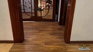 Stepson fills stepmom's pussy with cum before Halloween!