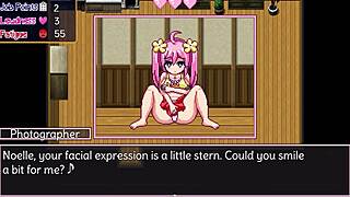 Does Noelle's Big Tits Shine In Hentai Game?