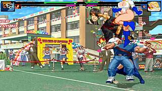 brian battler and kim dong hwan meet power girl and raven in hentai mugen