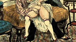 Look at this vintage erotic art, isn't it hot?