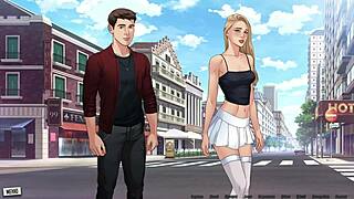 Anime Teacher Busty Cartoon Lesson