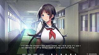 Maki gets creampied in doggystyle hentai on island