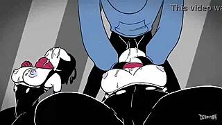 Uncensored cartoon mime hardcore sex!