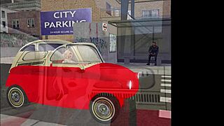 the next man appears in suggestive anime cartoon