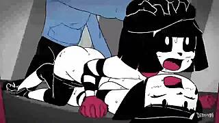 Uncensored cartoon mime hardcore sex!