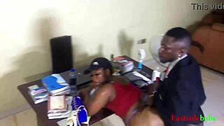 my lecturer insisted i fuck him again before exams, bent over and wet