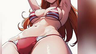 Nami One Piece Delivers French Jerk Off Instructions