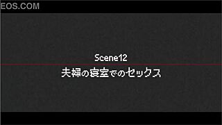 Netorare story ends with cheating creampie in anime hentai featuring big tits wife