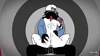 Uncensored cartoon mime hardcore sex!