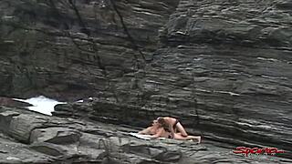 ugh, tan dick addict gettin’ ass banged outdoors by huge cock
