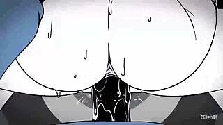 Uncensored cartoon mime hardcore sex!