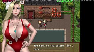 Assistindo um filme porno junto com uma peituda - jogo hentai - zombies retreat - parte 5