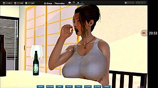 Mind control and family affairs in anime-style porn game