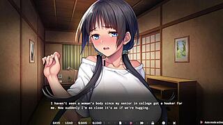 Maki gets creampied in doggystyle hentai on island