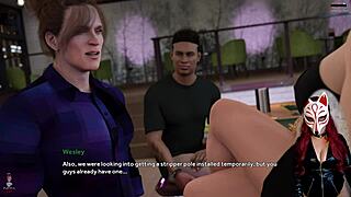 Steps of Debauchery 24 - my cheatin’ wife flirtin’ at the brothel